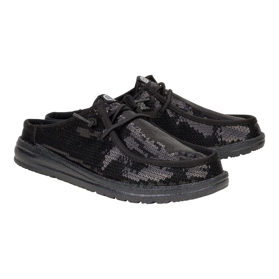 Wendy Slip Sequin – Black - Image 2